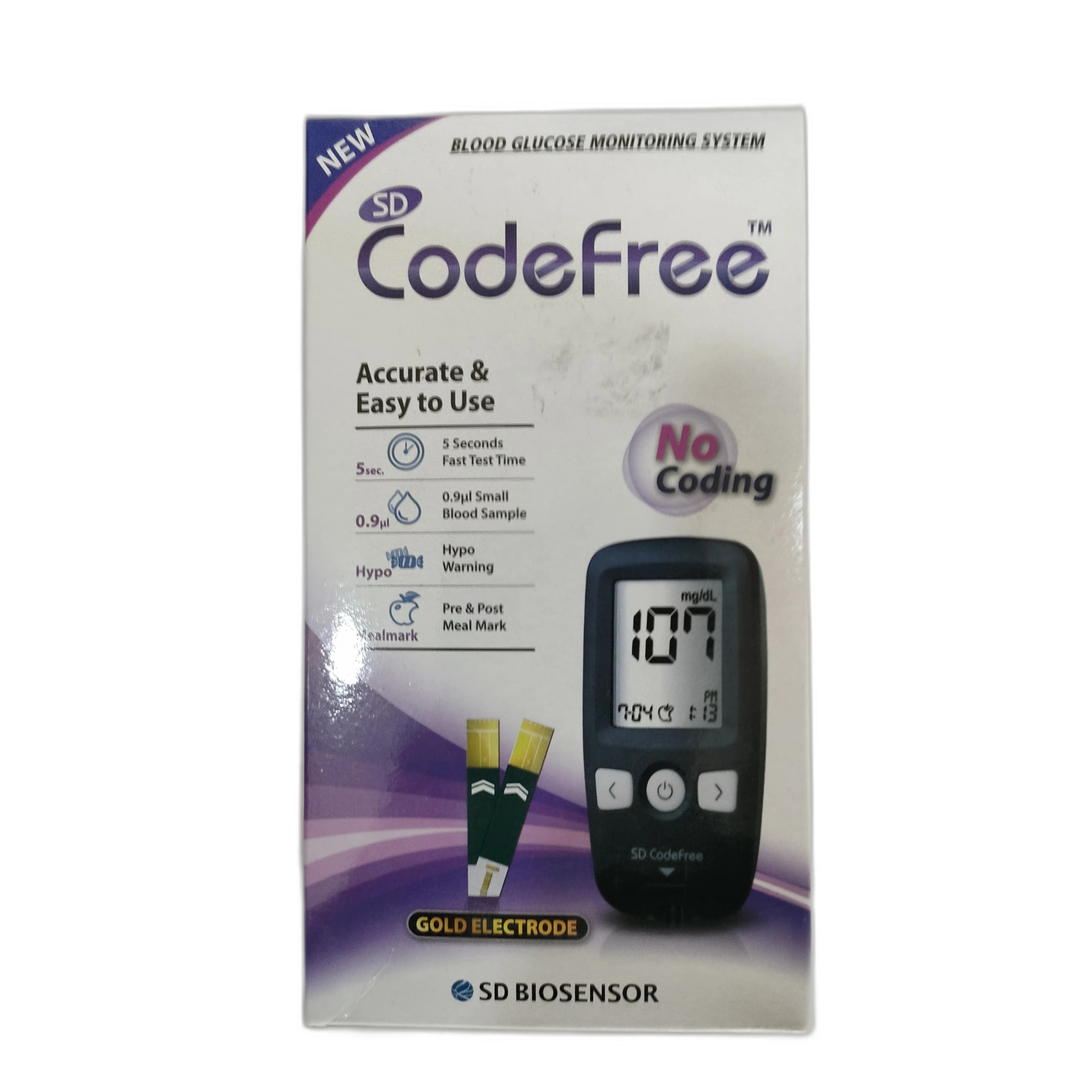 SD CodeFree Blood Glucose Monitoring System - PONLEU DOUNG DARA PHARMACY