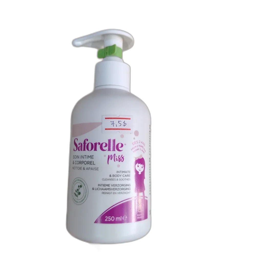 Saforelle Miss Soin Intime et Corporel 250 mL - PHARMACIE LA BELLE PHARMA