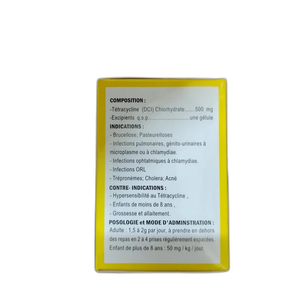 Tetracycline 500 mg - PHARMA ASSIST PHARMACY