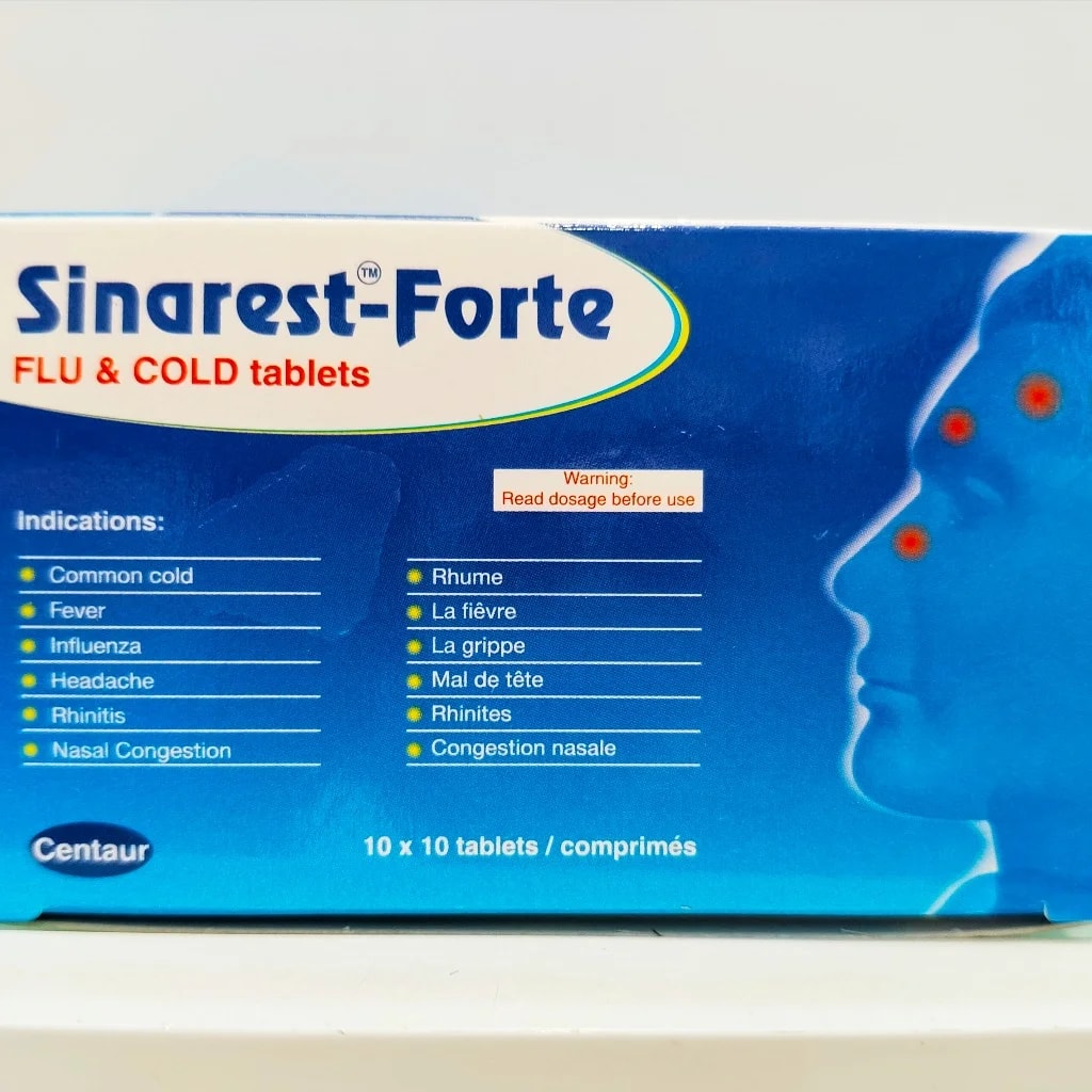 Sinarest-Forte - ឱសថស្ថាន សុខលាភ