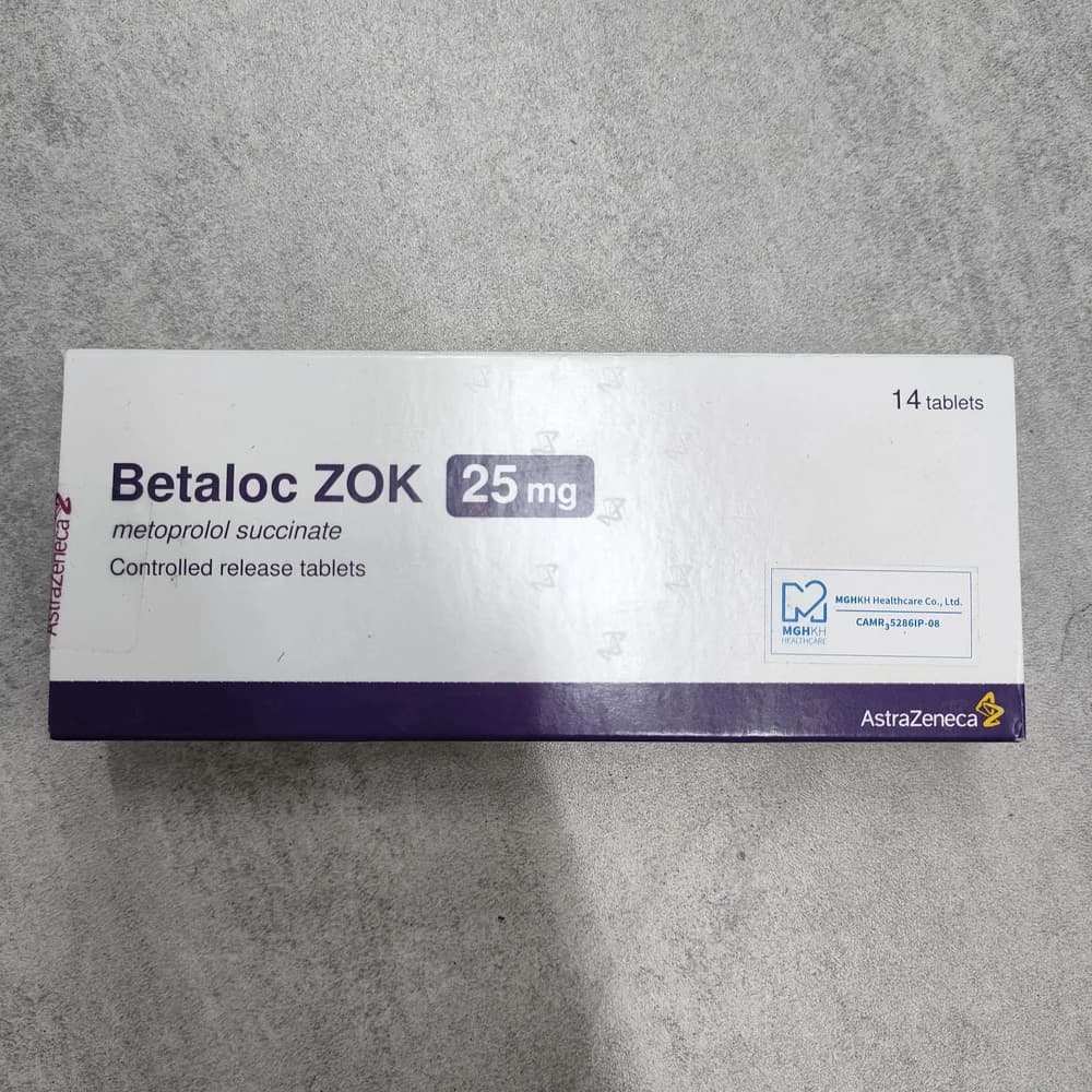 Betaloc ZOK 25 mg controlled release