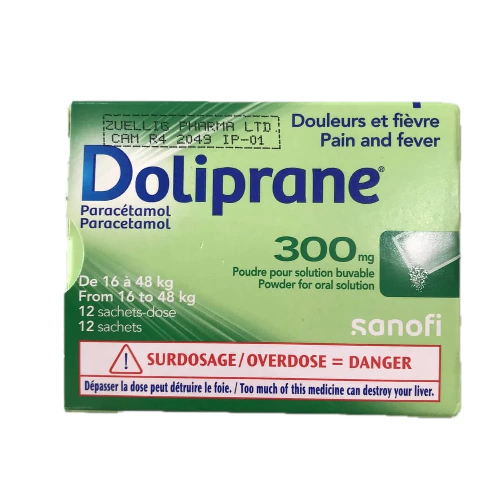 Doliprane 300 mg