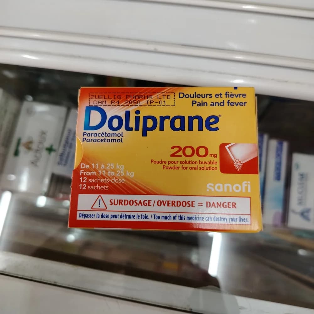 Doliprane 200 mg