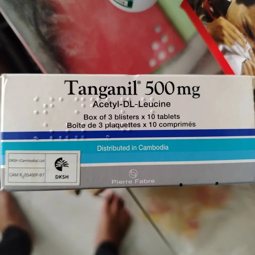 Tanganil 500 Acetyl-DL-leucine 500 mg