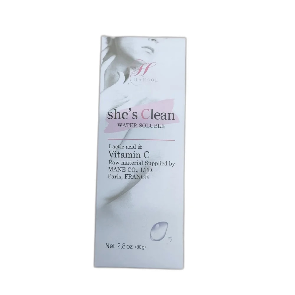 She's Clean Water-Soluble 80 g - Depot de Pharmacie B Rotha