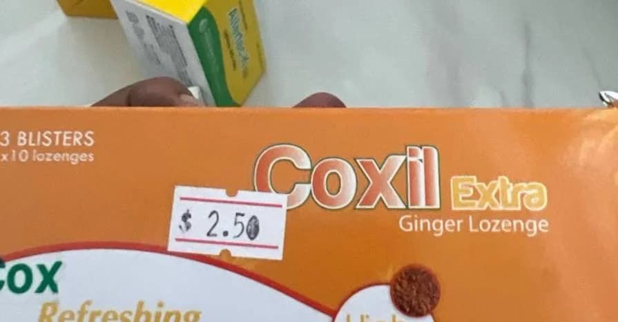 Coxil extra Lozenges