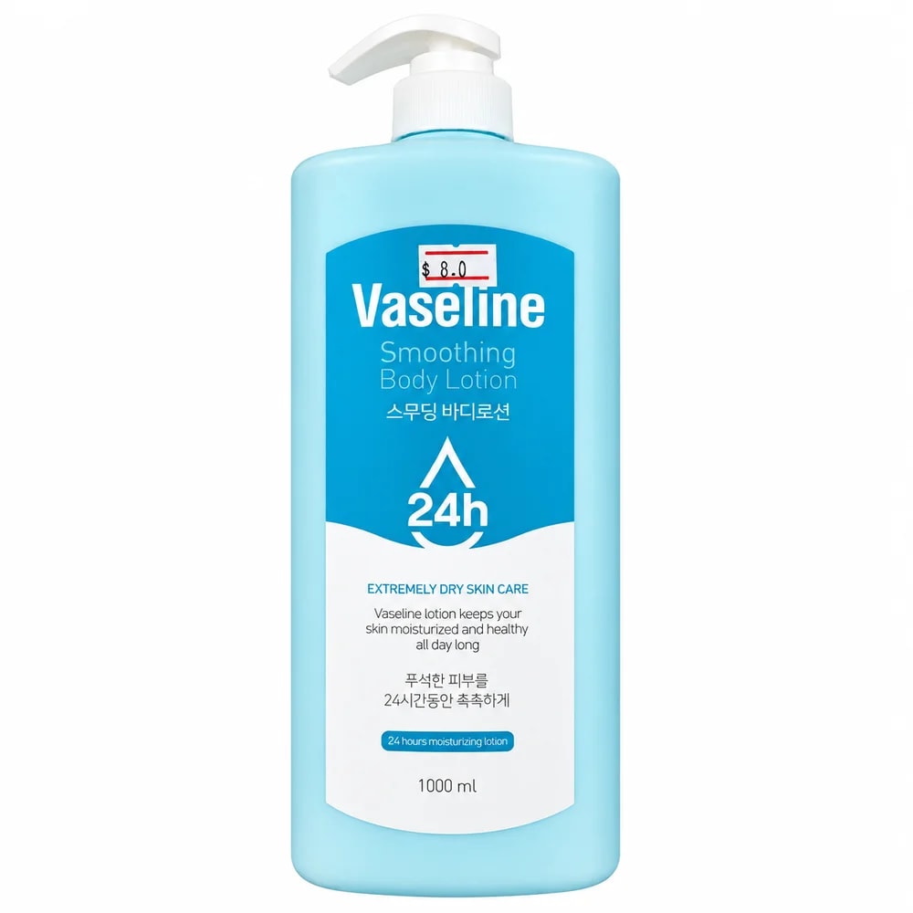C2Y Vaseline 24h Smoothing Body Lotion 1000 ml - Pharmacy Krech hong