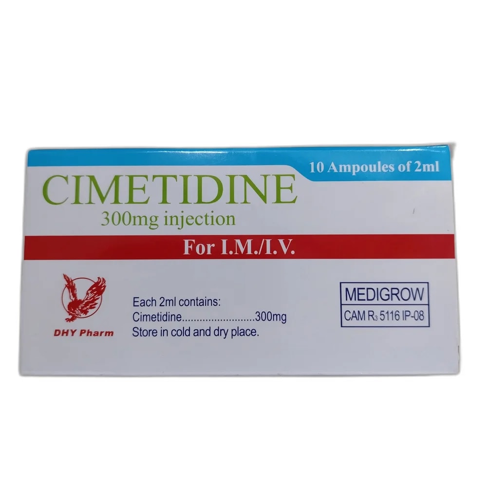 Cimetidine 300 mg / 2 ml - PHARMACIE LA BELLE PHARMA
