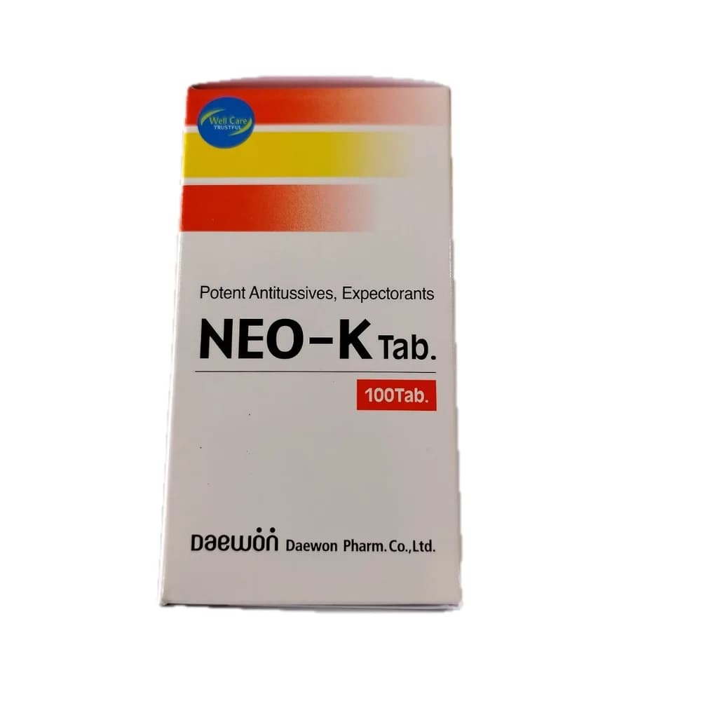 Neo-K 5 mg / 50 mg / 17.5 mg / 1.5 mg