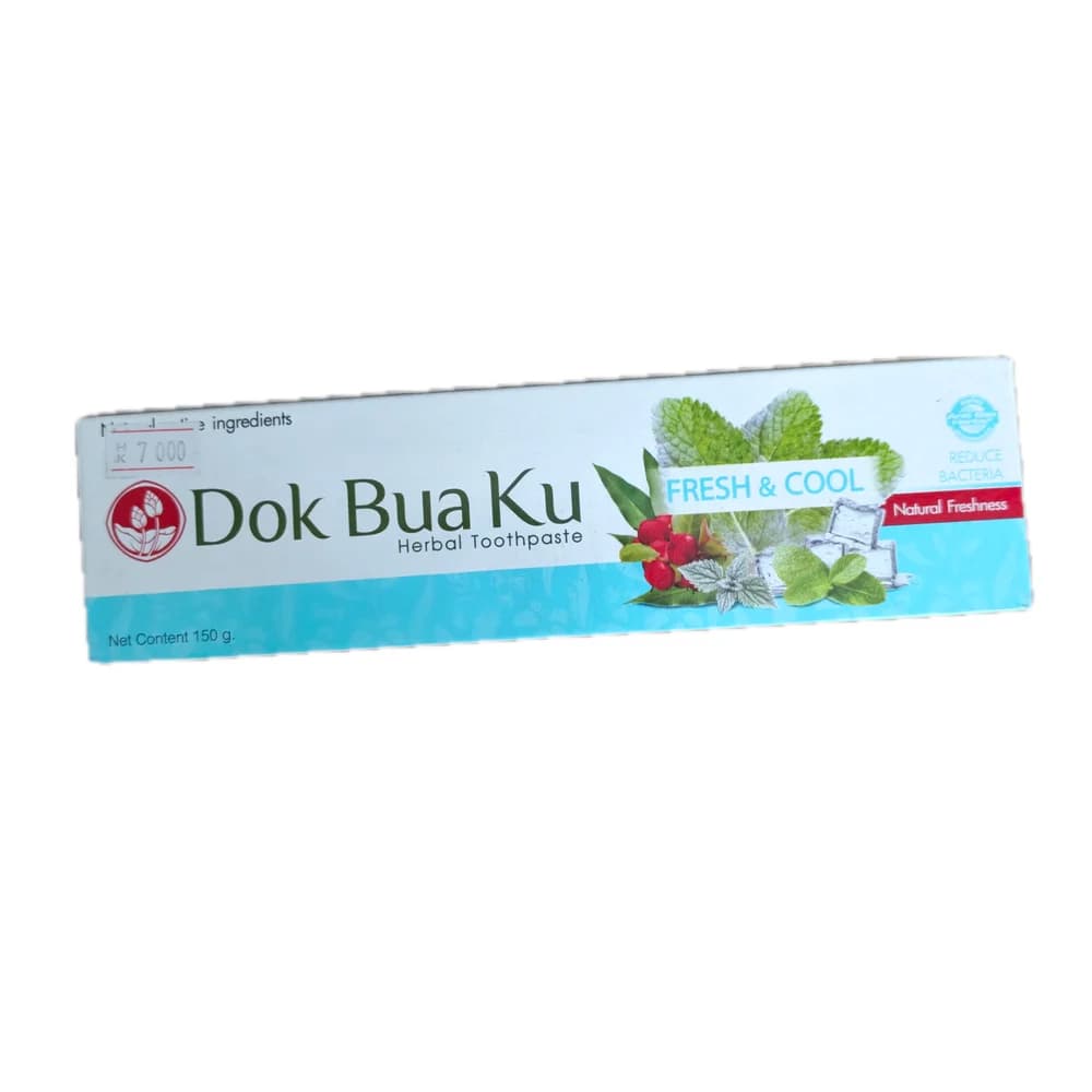 Dok Bua Ku Herbal Toothpaste Fresh & Cool 150 g