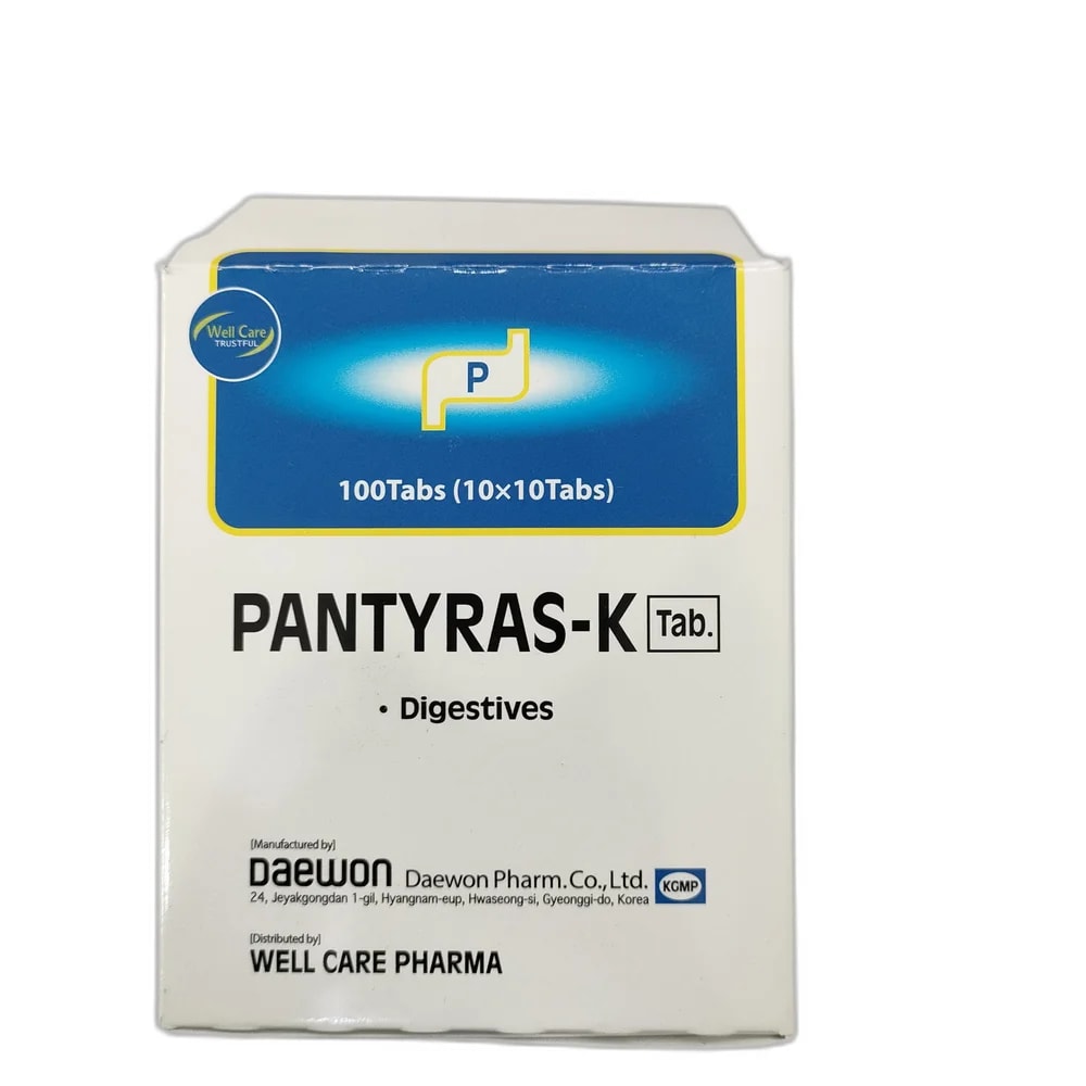 Pantyras-K Pancreatin 175 mg - PHARMACIE MONGKUL