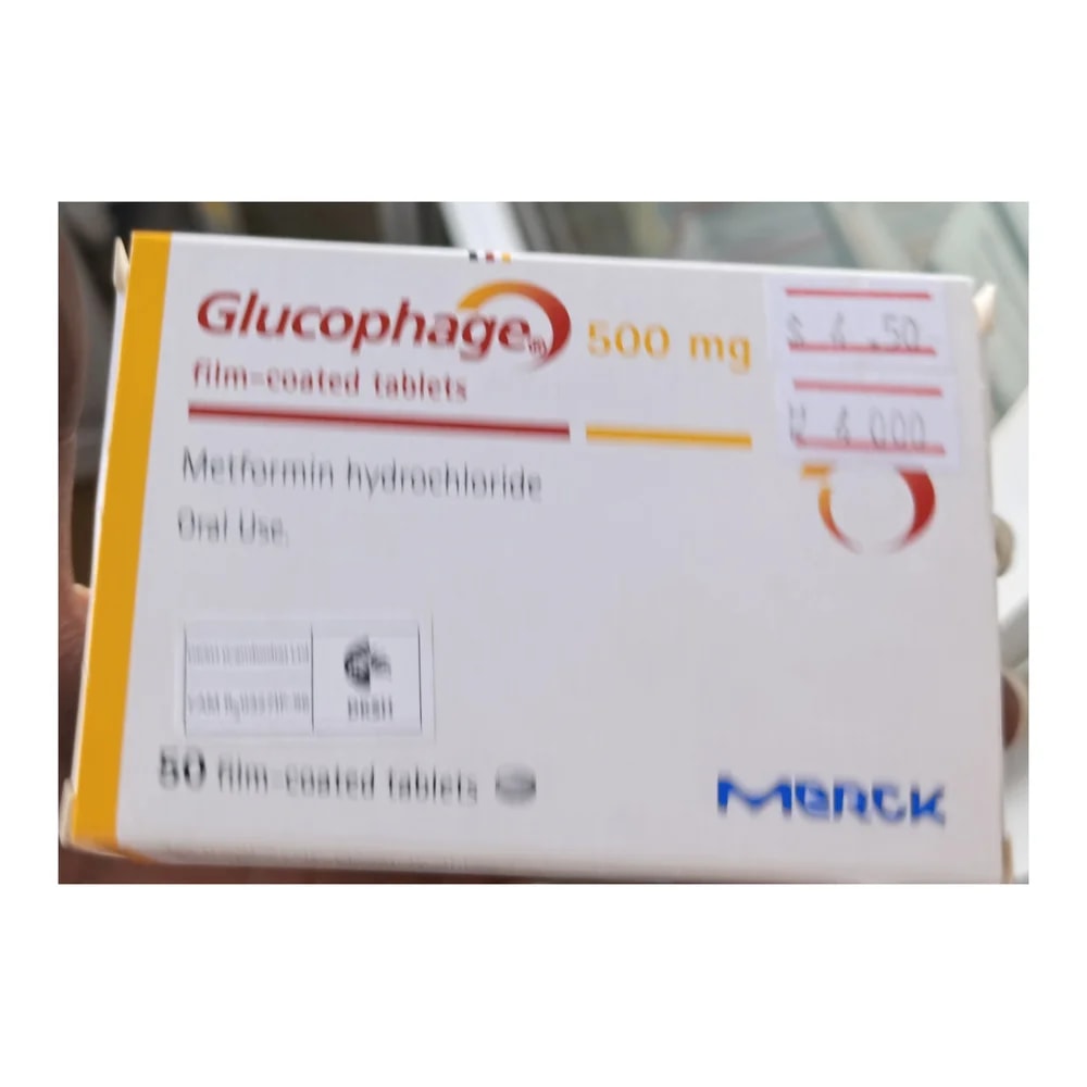 Glucophage 500 mg - Morhachun Pharmacies