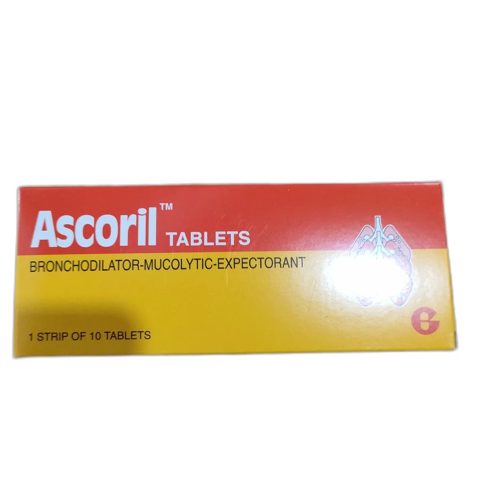 Ascoril 2 mg / 8 mg / 100 mg - Reachvong Pharmacy