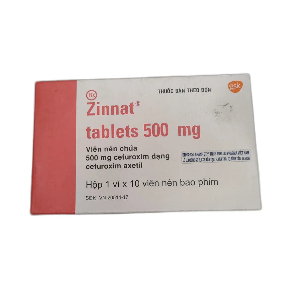 Zinnat 500 mg