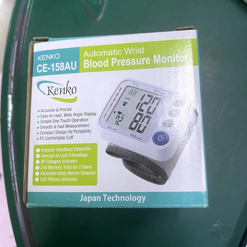 Kenko CE-158AU Automatic Wrist BP Monitor Not available - Pharmacy Rotha 2