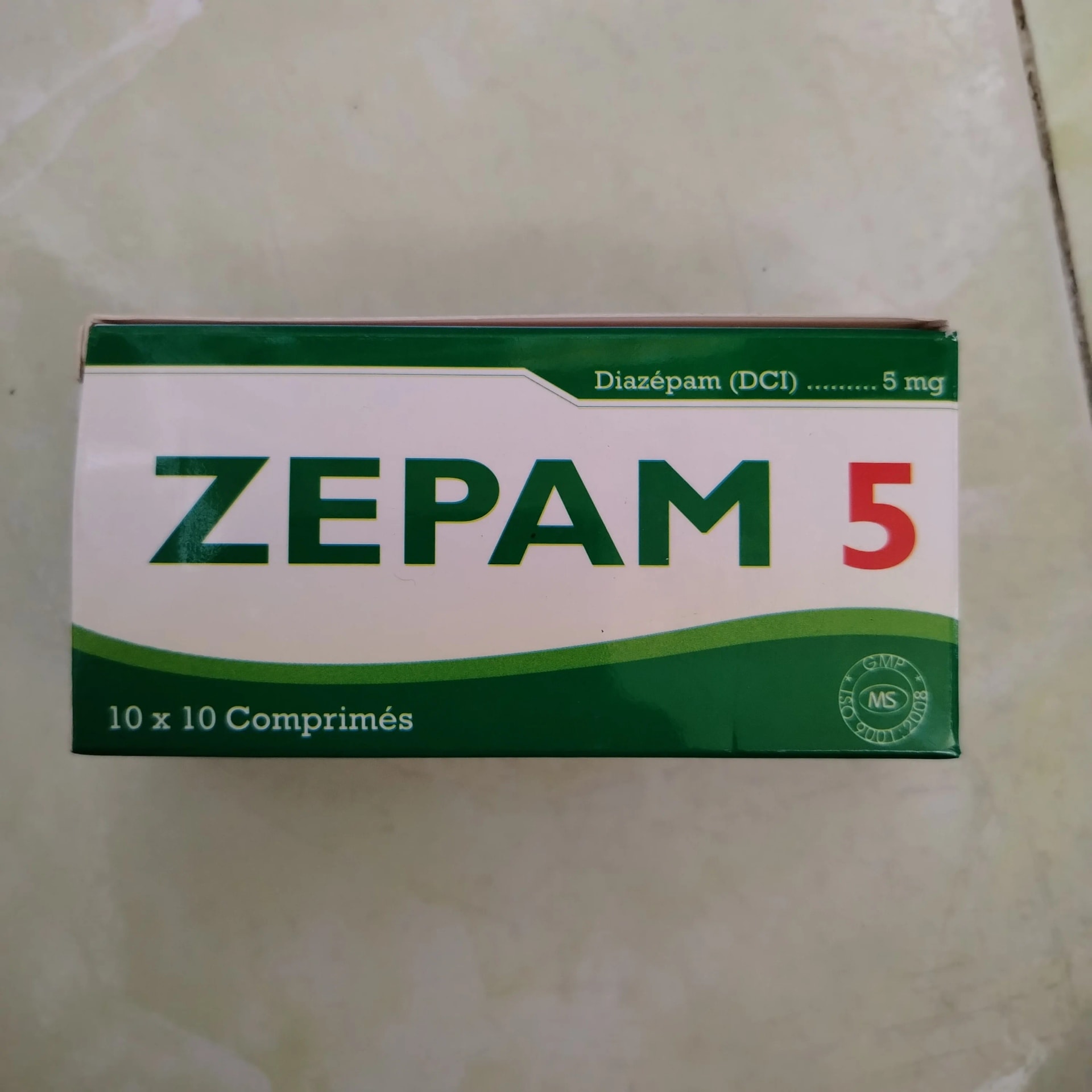 Zepam 5 5 mg - Phal Cham Rouen