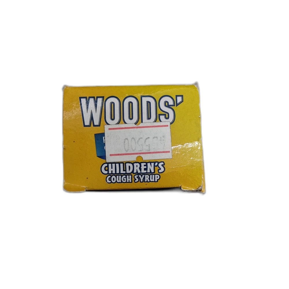 Woods' Peppermint Children's Cough Syrup Guaiphenesin 50 mg / 5 ml - Depot De Pharmacie "A" Kim Houy