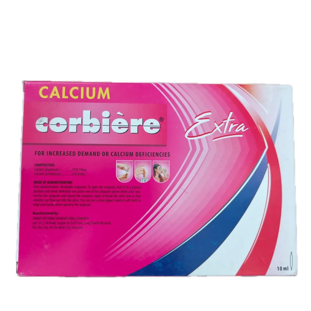 Calcium Corbière Extra 2938.59 mg / 639.83 mg (10 ml)
