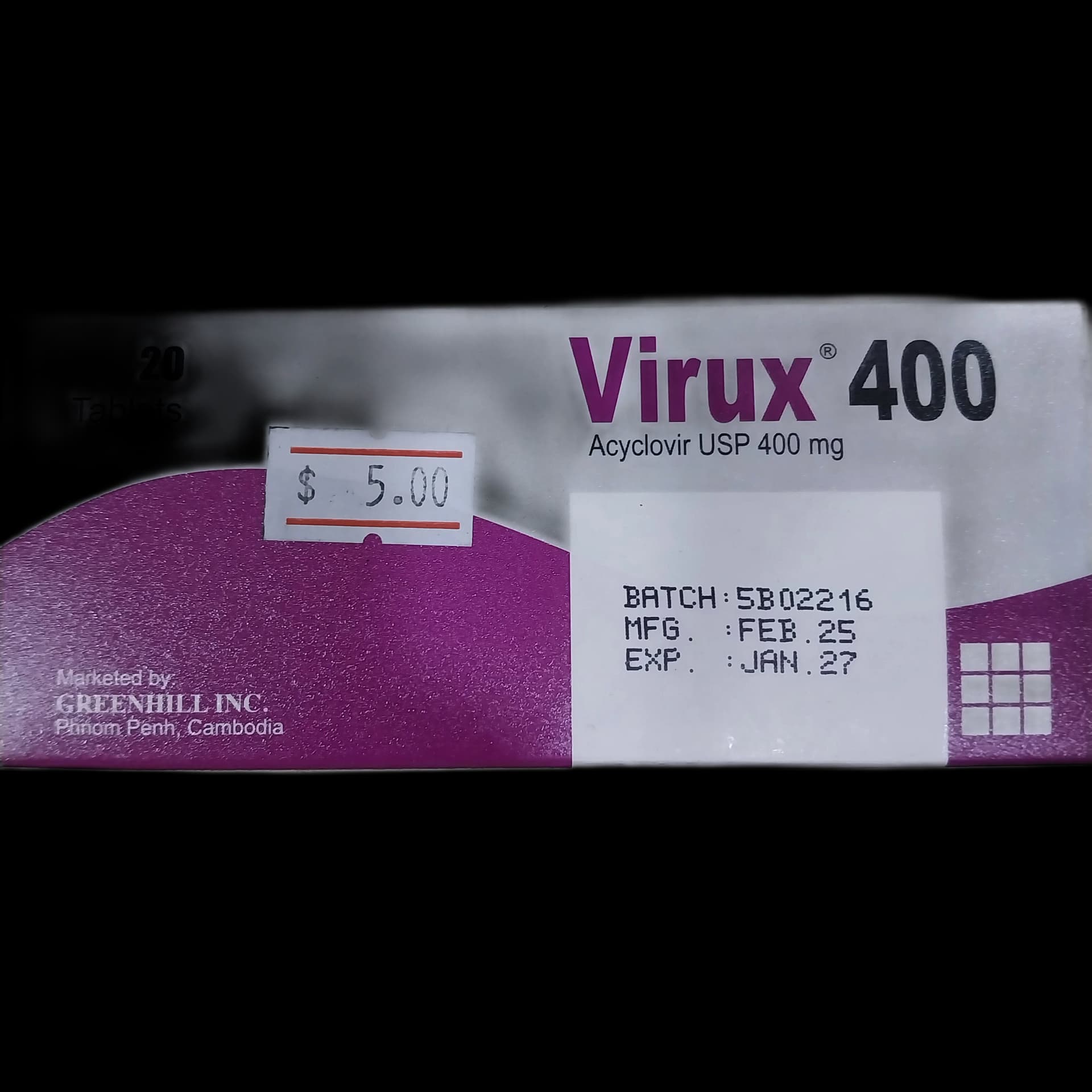 Virux 400 400mg