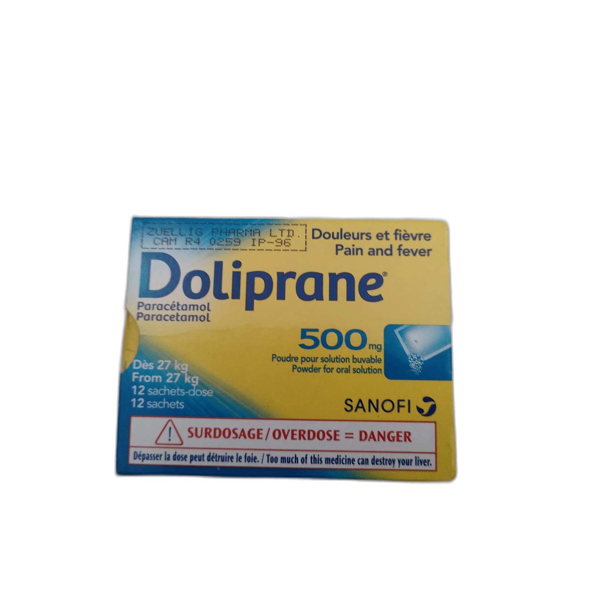 Doliprane 500 mg