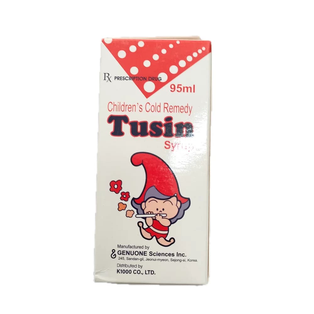 Tusin 1000 mg / 50 mg / 62.5 mg / 8.3 mg / 233.3 mg / 133.3 mg per 100 ml