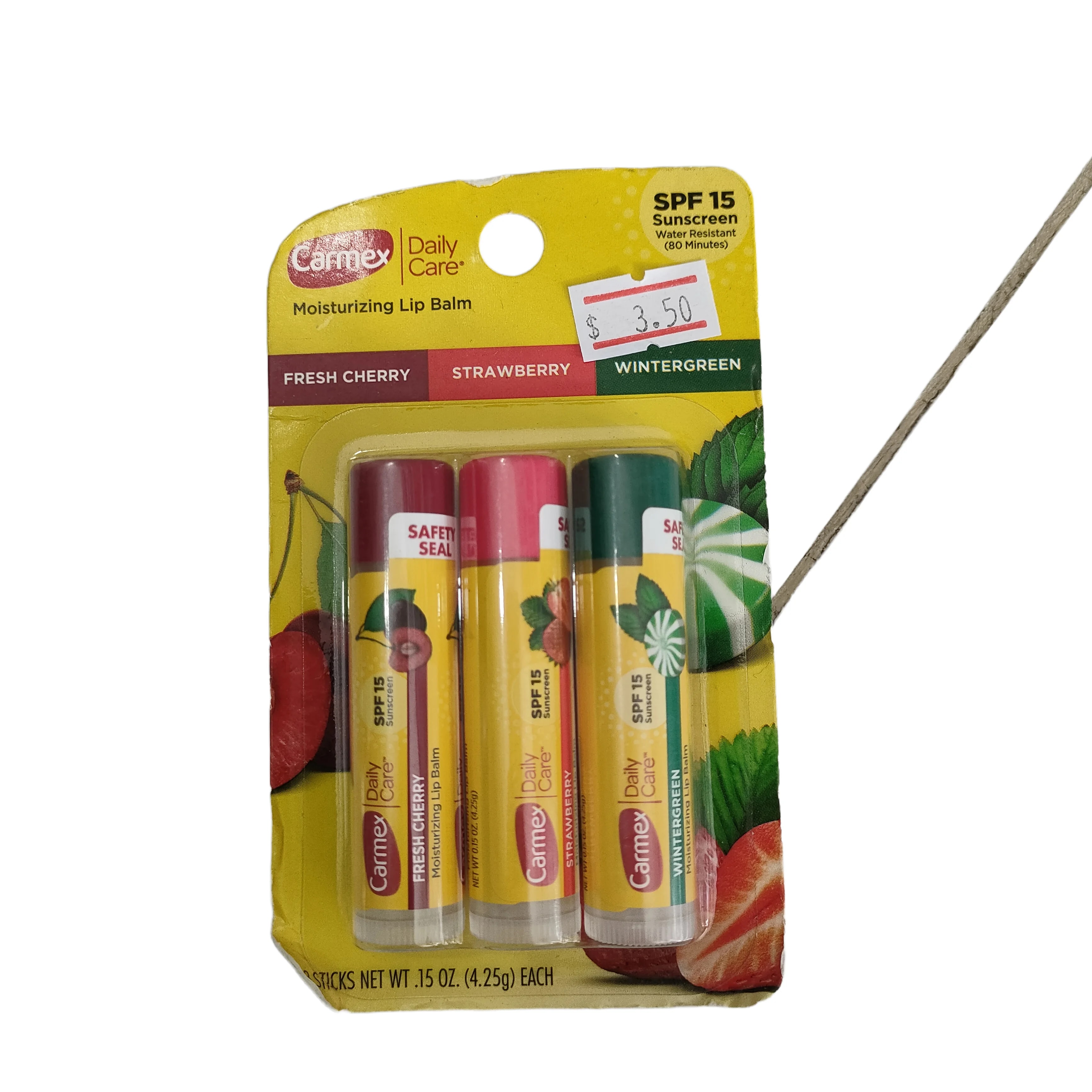 Carmex Daily Care 3 x 4.25g sticks - PHARMACY PONLEU AOSOT