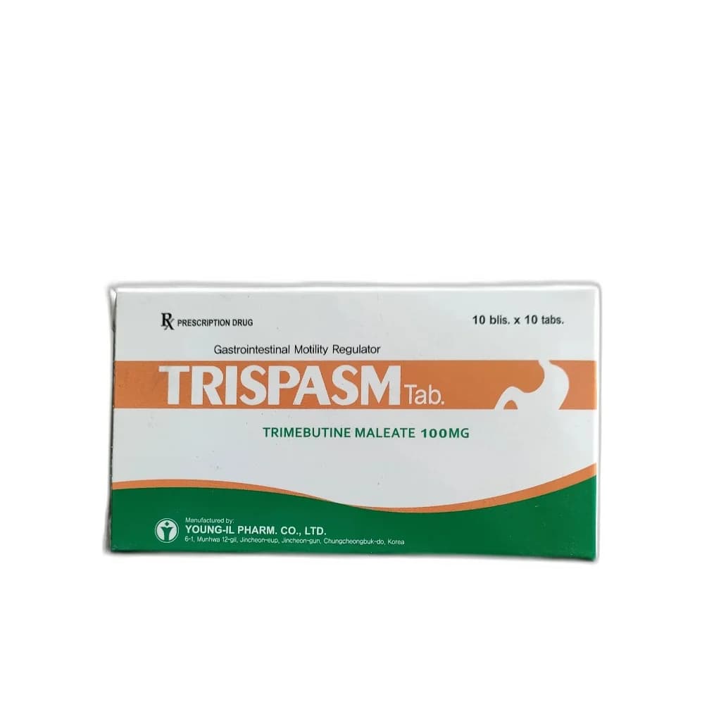 TRISPASM Trimebutine 100 mg