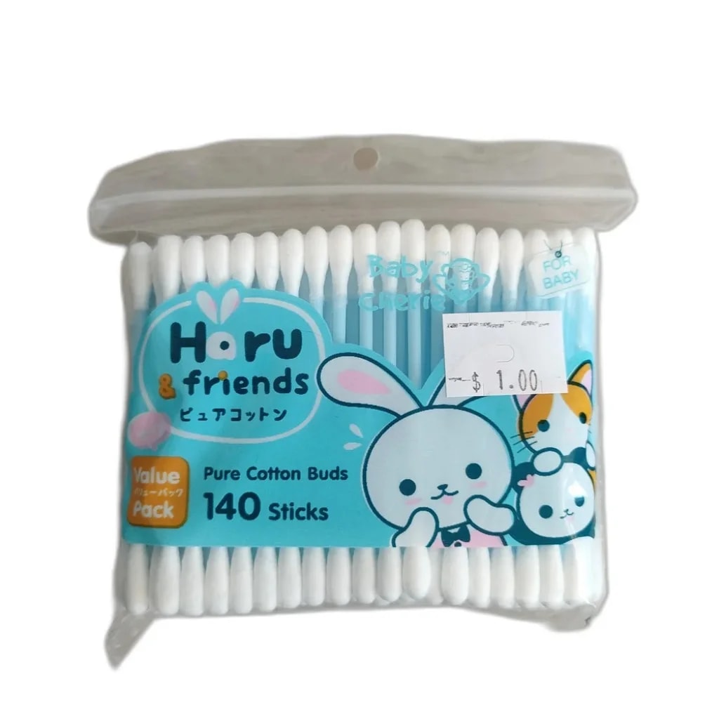 Haru & Friends Pure Cotton Buds Not available - SUKHA PHARMACY