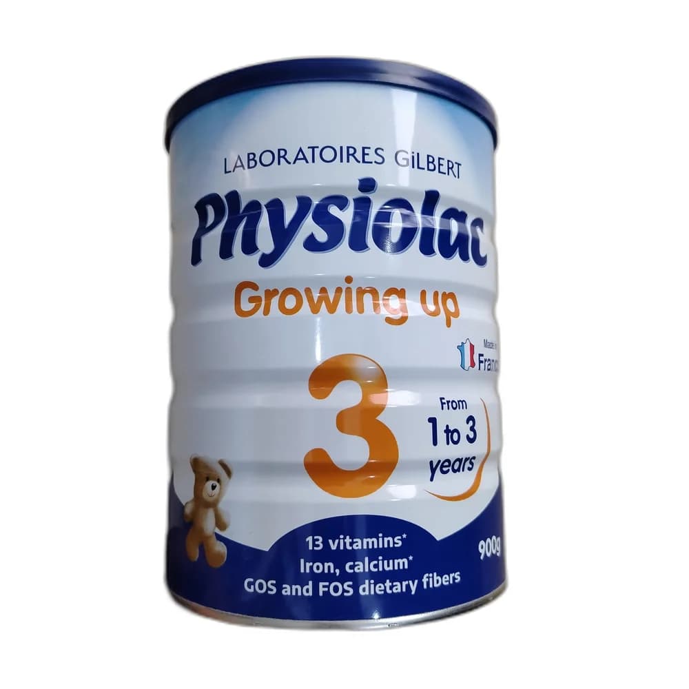 Physiolac Growing Up 3 Milk Formula (1-3 Years) 900 g