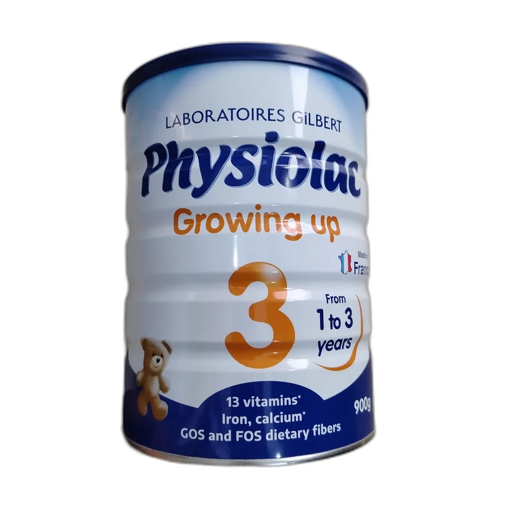 Physiolac Growing Up 3 Milk Formula (1-3 Years) 900 g - PHARMACIE LA BELLE PHARMA