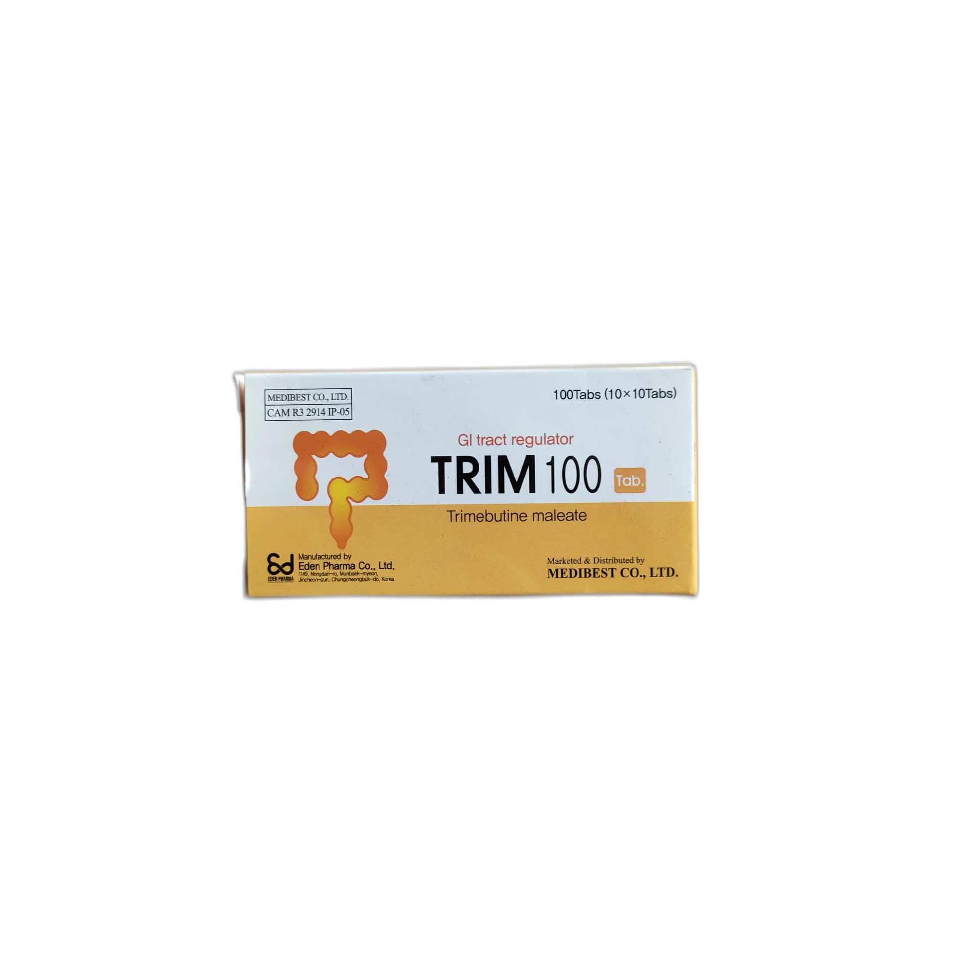 TRIM 100 Trimebutine 100 mg