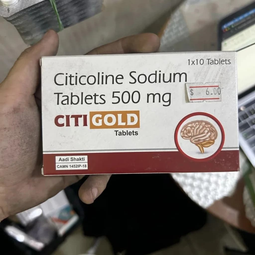 Citicoline Sodium Tablets 500 mg 500mg