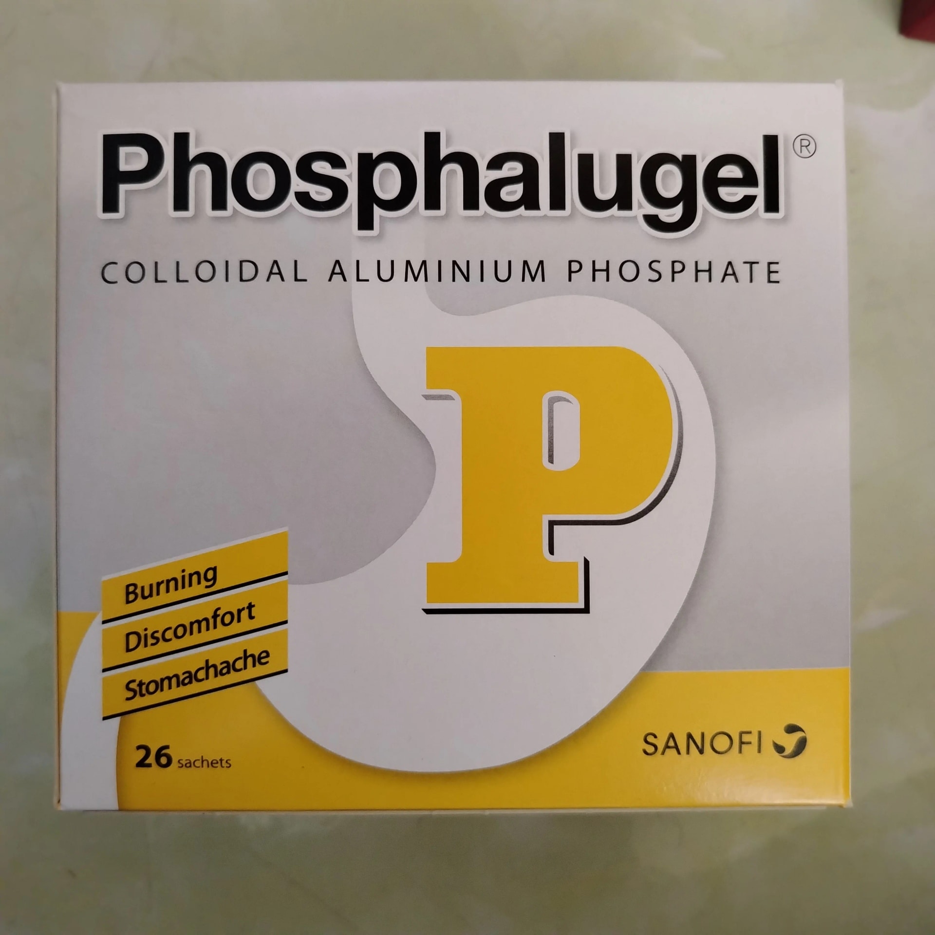 Phosphalugel 12.38 g per 20 g sachet - Phal Cham Rouen