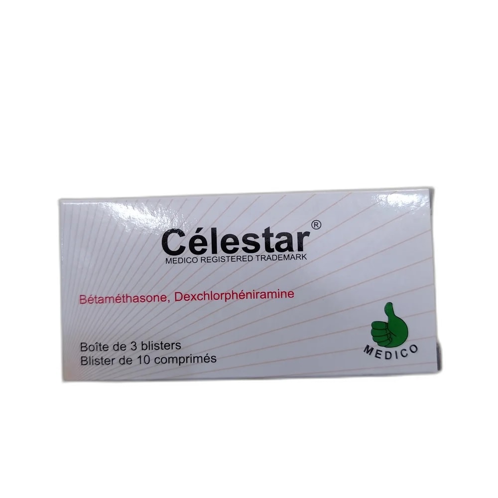 Célestar 0.25 mg / 2 mg - PHARMACIE LA BELLE PHARMA