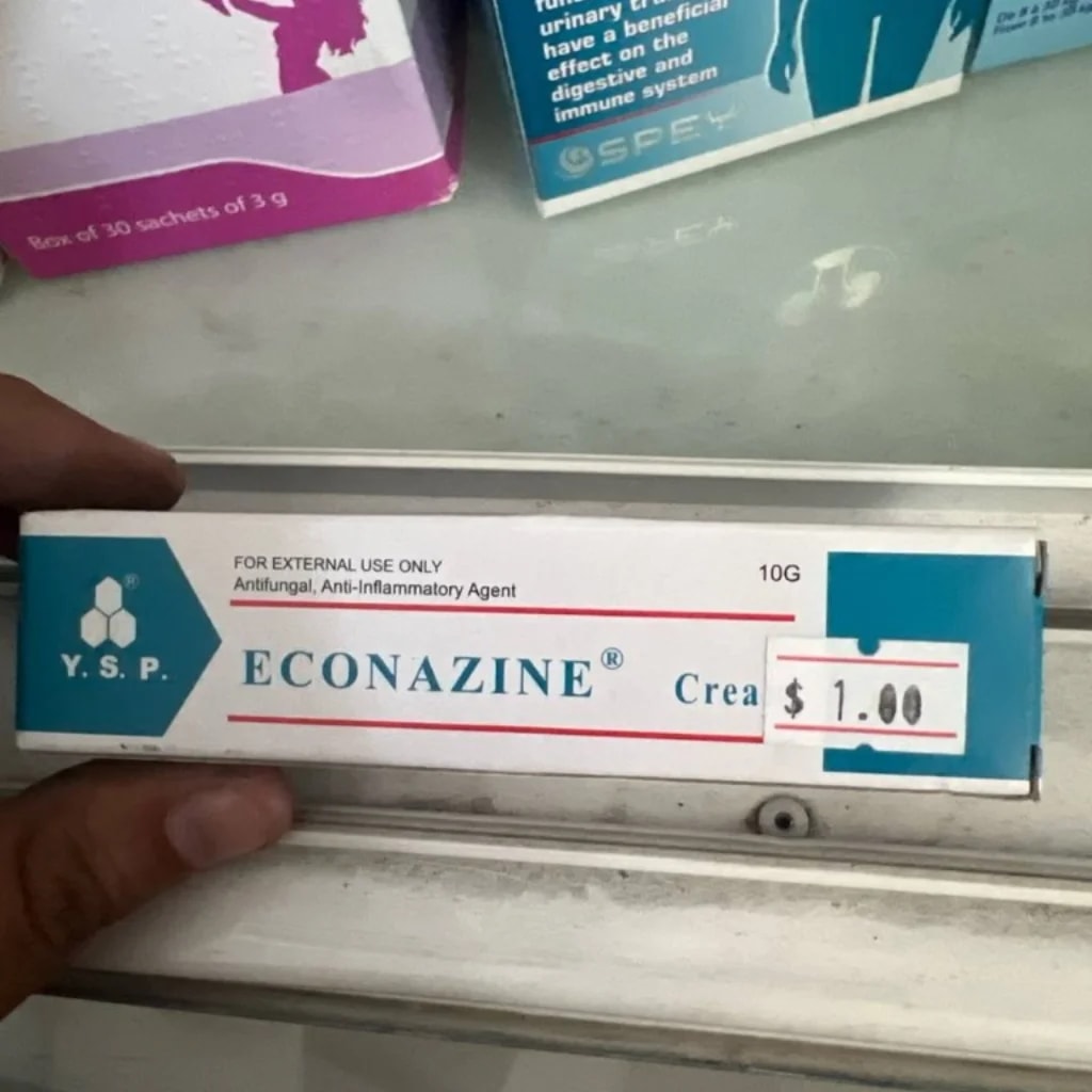ECONAZINE 10g - SETHIKA CARE Pharmacy