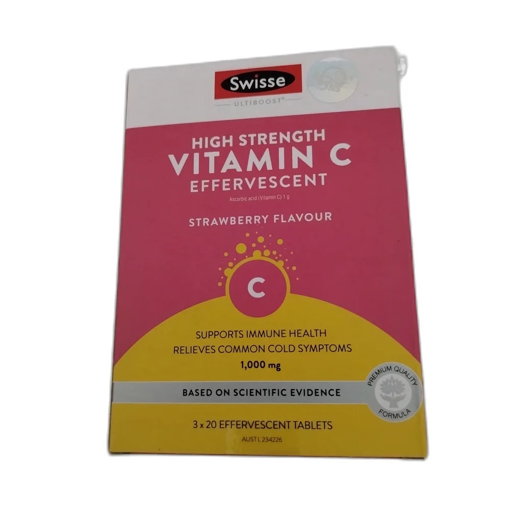 Swisse High Strength Vitamin C Effervescent 1000mg - DHOU CARE PHARMACY