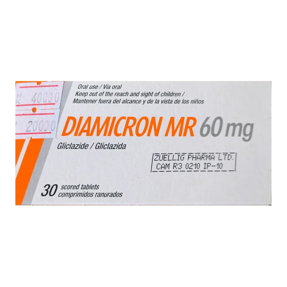 Diamicron MR 60 mg