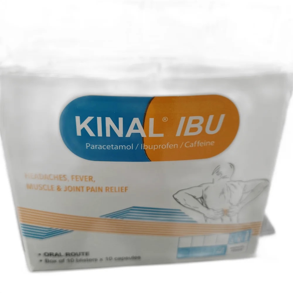 Kinal IBU 500 mg / 200 mg / 65 mg - PHARMACY PONLEU AOSOT