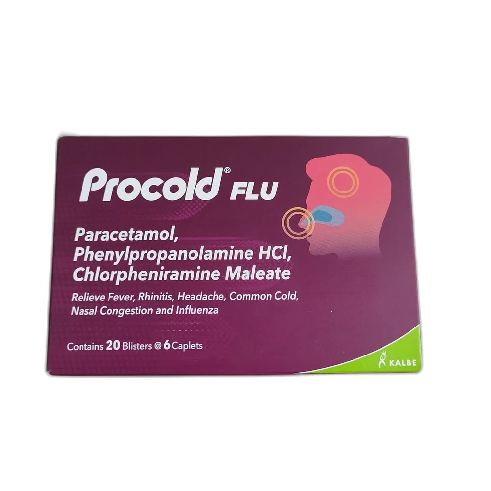 Procold Flu per caplet - MEY PHARMA PHARMACY