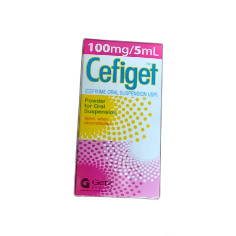 Cefiget 100 mg / 5 ml