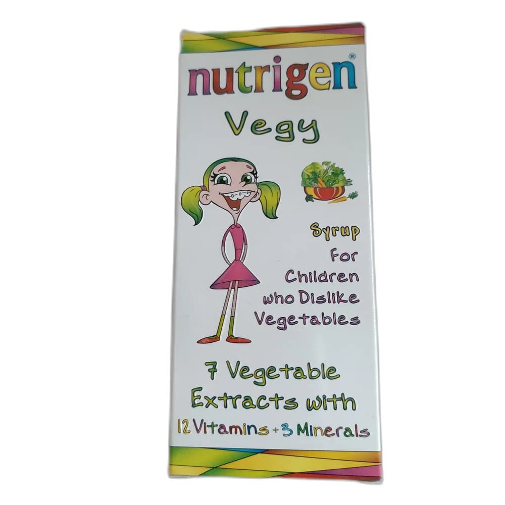 Nutrigen Vegy Syrup for Children Who Dislike Vegetables 200 mL