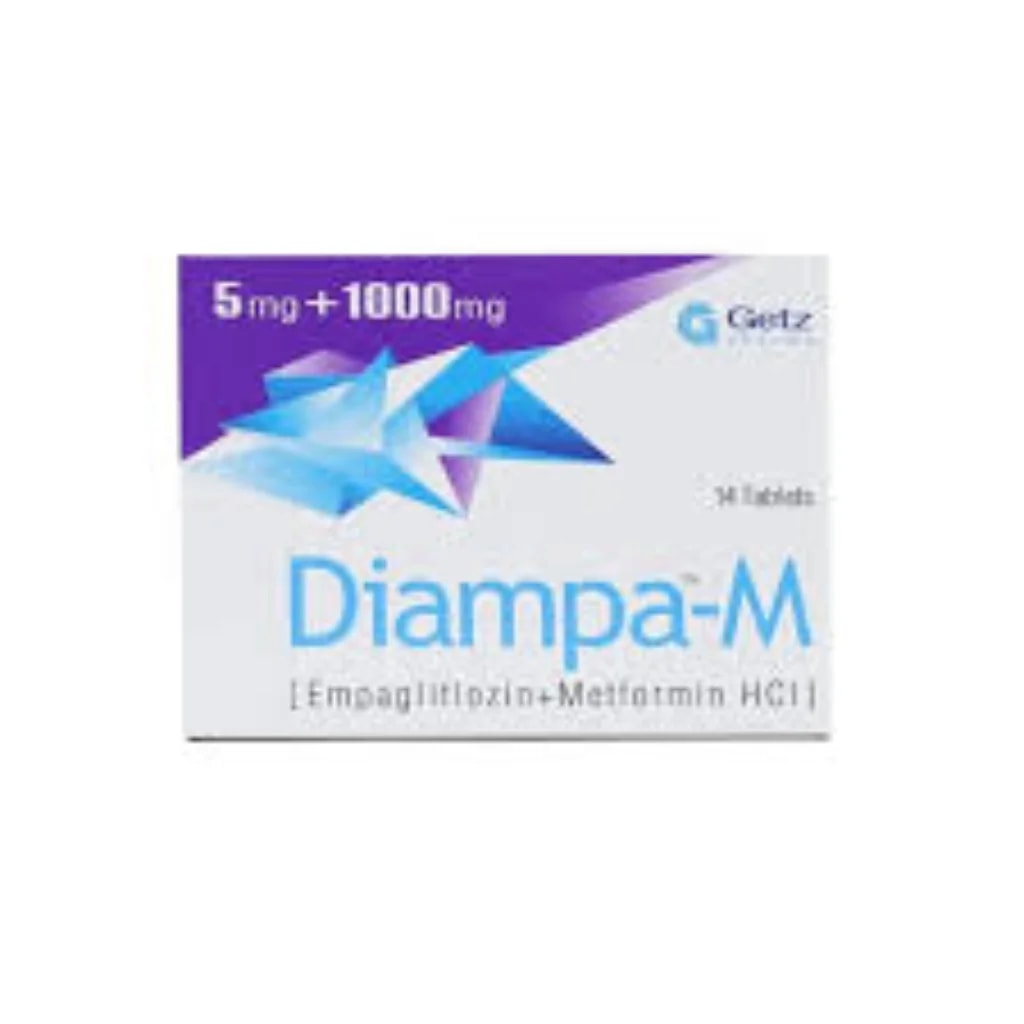 Empiget-M 5 mg / 1000 mg - Depot De Pharmacie "A" Kim Houy