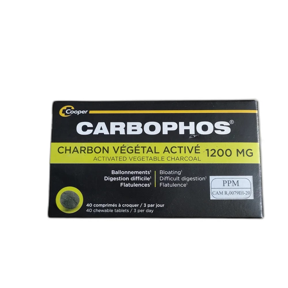Carbophos 1200 mg - PHARMACIE MONGKUL