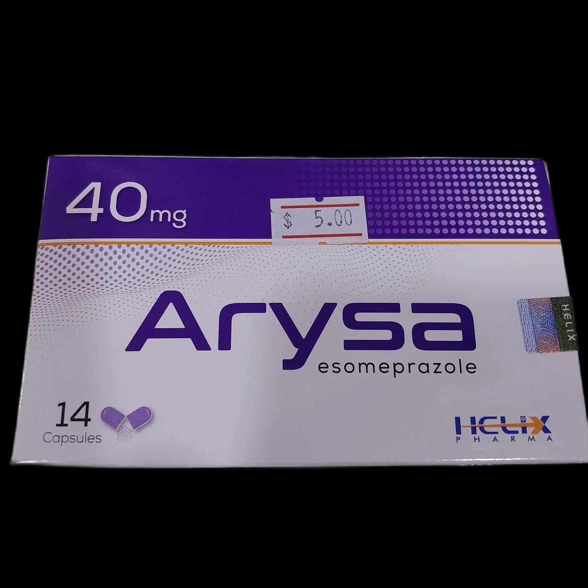 Arysa Esomeprazole 40mg 40mg