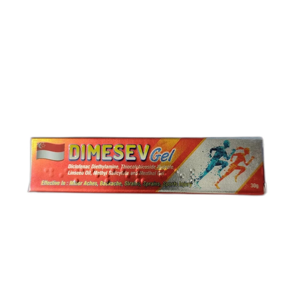 Dimesev 30 g topical analgesic / anti-inflammatory gel - PHARMA ASSIST PHARMACY