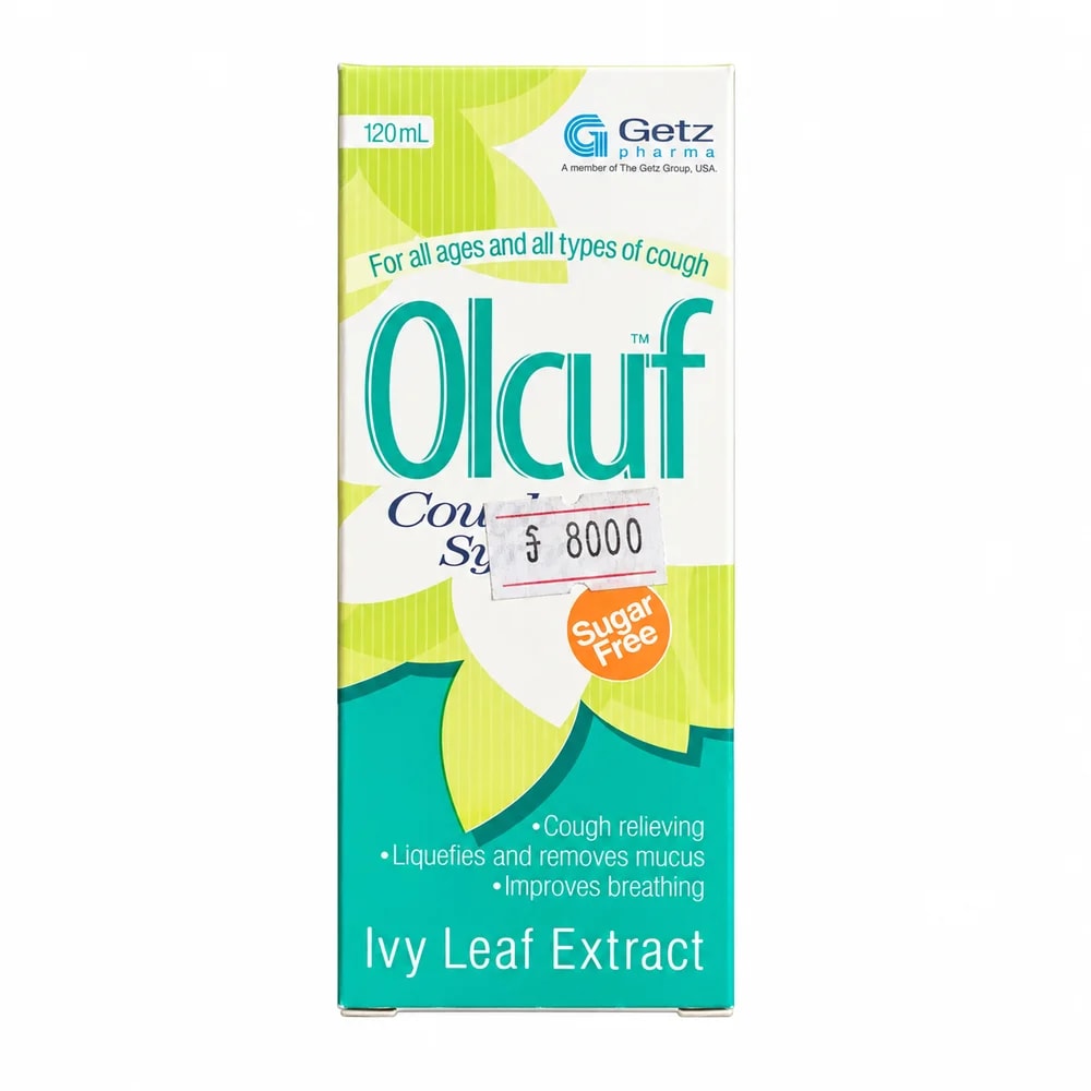 Olcuf Ivy leaf extract 70 mg per 10 mL - Sann Sopheachenda Pharmacy