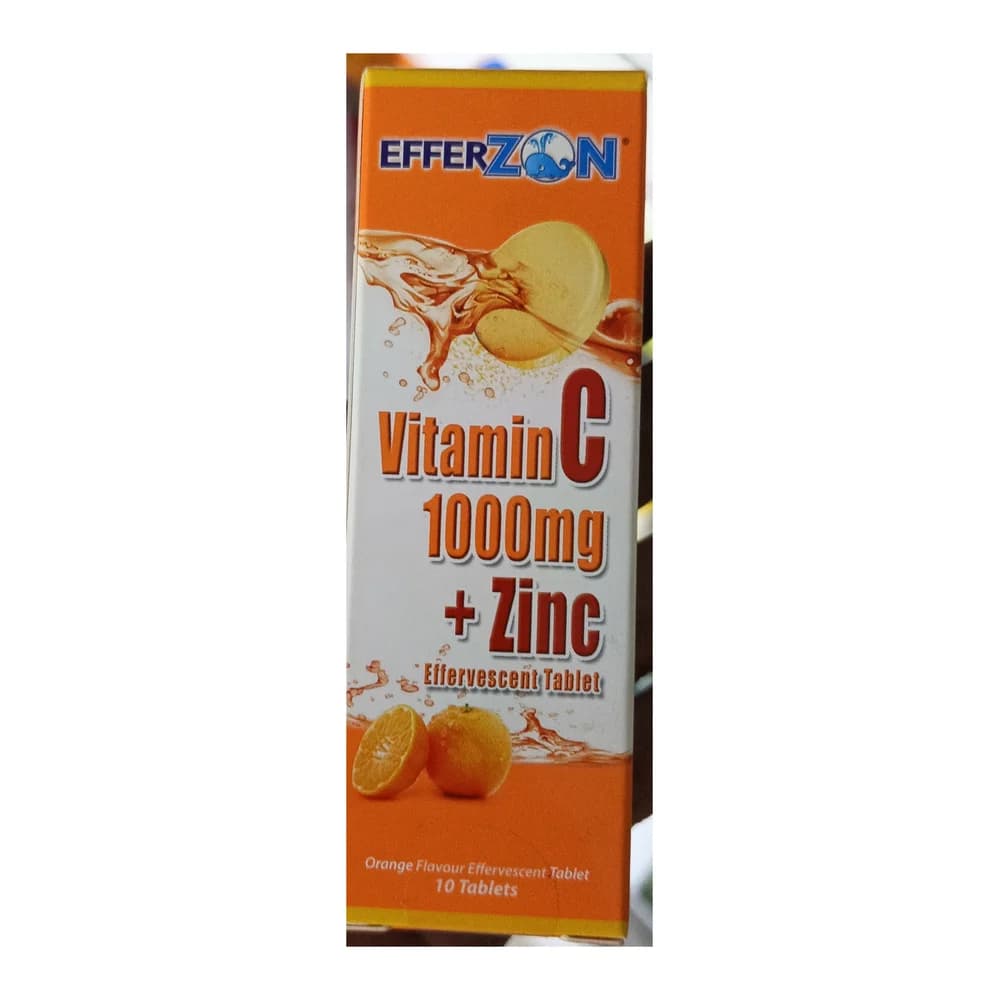 Efferzon Vitamin C + Zinc 1000 mg / 10 mg