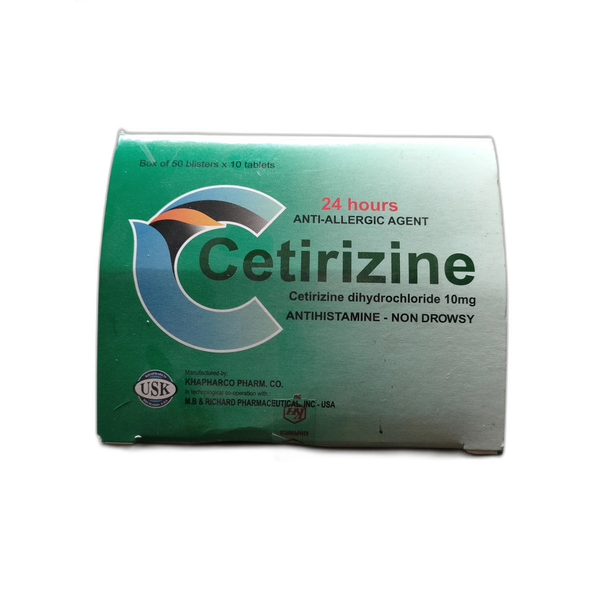 Cetirizine 10 mg - PONLEU DOUNG DARA PHARMACY