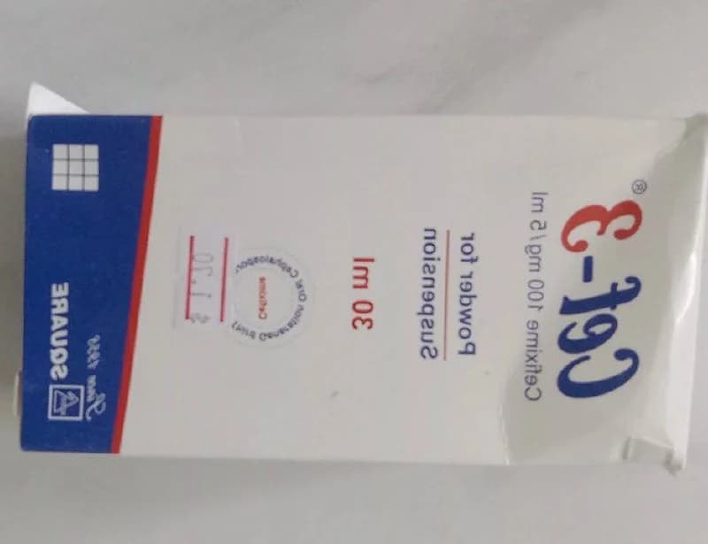 Cef-3 Cefixime 100mg/5ml
