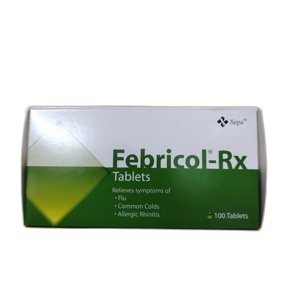 Febricol-Rx 500 mg / 5 mg / 2 mg